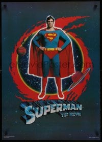 7r327 SUPERMAN 23x32 Scottish commercial poster 2006 completely different image!