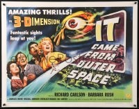 7r981 IT CAME FROM OUTER SPACE 22x28 REPRO poster 2010s Arnold classic 3-D sci-fi, cool artwork!