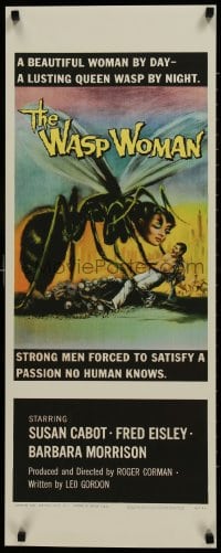 7r998 WASP WOMAN 14x36 REPRO poster 2010s Roger Corman's lusting human-headed insect queen!