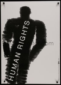 7r833 ARTIS 89 Ikko Tanaka 24x33 French special poster 1989 Declaration of Human Rights!