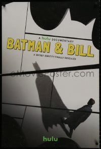7r190 BATMAN & BILL tv poster 2017 Todd McFarlane, Bob Kane, superhero documentary!