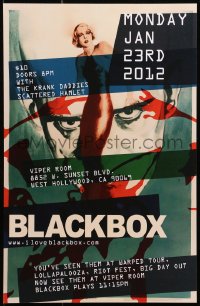 7r290 BLACKBOX 11x17 music poster 2012 Damon Ranger, Karloff from The Walking Dead!