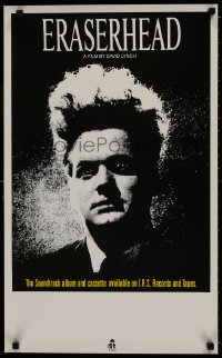 7r300 ERASERHEAD 17x28 music poster 1982 David Lynch, Jack Nance, surreal fantasy horror!