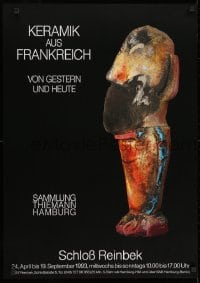 7r896 KERAMIK AUS FRANKREICH 24x33 German museum/art exhibition 1993 French ceramics!