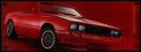 7r702 MCLAREN AUTOMOTIVE group of 2 14x39 special posters 1985 images of modified Ford Mustangs!