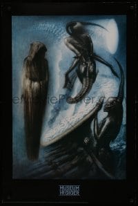 7r410 MUSEUM H.R. GIGER 24x36 Swiss museum/art exhibition 1998 cool art by H.R. - The Magus!