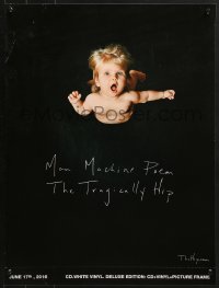 7r320 TRAGICALLY HIP 18x24 music poster 2016 Man Machine Poem, wacky image of child in air!