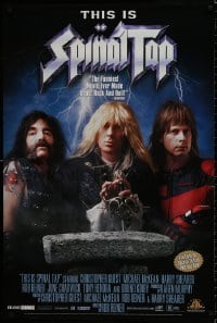 7r278 THIS IS SPINAL TAP 27x40 video poster R2000 Rob Reiner heavy metal rock & roll cult classic!