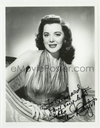 7s852 ANN RUTHERFORD signed 8x10 REPRO still 1980s sexy portrait in halter top from Bedside Manner!