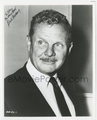7s895 EARL BELLAMY signed 8x10 REPRO still 1980s smiling close up of the director/producer!
