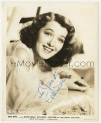 7s418 ELLEN DREW signed 8.25x10 still 1941 great smiling portrait when she made Our Wife!