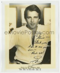 7s903 FABIAN signed 8x10 publicity still 1980s starring in The Imperial Room with Lou Christie!