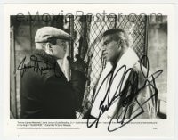 7s449 GLADIATOR signed 8x10.25 still 1992 by BOTH Cuba Gooding Jr. AND James Marshall!