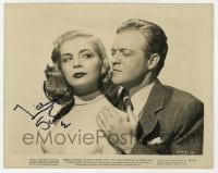 7s531 LIZABETH SCOTT signed 8x10.25 still 1946 with Van Heflin in The Strange Love of Martha Ivers!