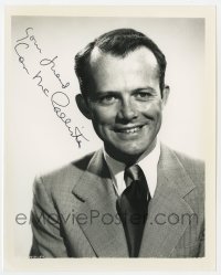 7s953 LON MCCALLISTER signed 8x10 publicity still 1980s the juvenile actor many years later!