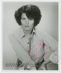 7s954 LUCIE ARNAZ signed 8x10 REPRO still 1980s portrait of Lucy & Desi's grown up daughter!