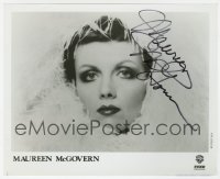 7s657 MAUREEN MCGOVERN signed 8x10 music publicity still 1979 glamorous portrait of the singer!