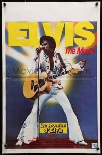 7t367 ELVIS Belgian 1979 Kurt Russell as Presley, directed by John Carpenter, rock & roll!