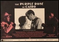 7t564 PURPLE ROSE OF CAIRO East German 11x16 1986 Woody Allen, wonderful different images!
