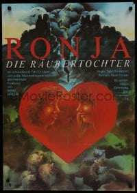 7t623 RONJA ROBBERSDAUGHTER East German 22x32 1986 Tage Danielsson's Ronja Rovardotter, Reinhardt!