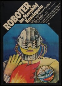 7t662 TEENS IN THE UNIVERSE East German 23x32 1975 Russian sci-fi, Otroki vo vselennoy, different!