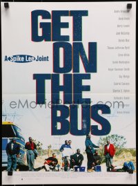 7t209 GET ON THE BUS French 16x21 1997 Spike Lee, one-year Million Man March anniversary!