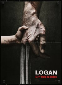 7t221 LOGAN teaser French 16x21 2017 Jackman in the title role as Wolverine, claws out!