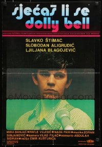 7t012 DO YOU REMEMBER DOLLY BELL Yugoslavian 19x27 1981 Emir Kusturica's Sjecas Li Se Dolly Bell!