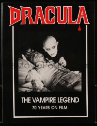 7w214 DRACULA THE VAMPIRE LEGEND ON FILM softcover book 1992 70 years on film, many great images!