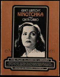 7w217 ERNST LUBITSCH'S NINOTCHKA softcover book 1975 recreating the movie in images & words!