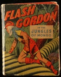 7w007 FLASH GORDON IN THE JUNGLES OF MONGO Better Little Book hardcover book 1947 Alex Raymond!