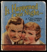 7w009 IT HAPPENED ONE NIGHT Little Big Book hardcover book 1935 w/ illustrations from the photoplay!