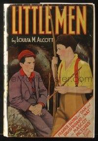 7w065 LITTLE MEN Goldsmith Publishing Company movie edition hardcover book 1935 Louisa May Alcott!