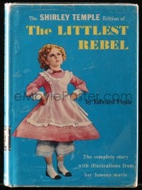7w066 LITTLEST REBEL Random House movie edition hardcover book 1959 Shirley Temple, Bojangles