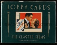 7w163 LOBBY CARDS: THE CLASSIC FILMS portfolio edition hardcover book 1987 Michael Hawks collection!
