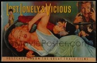 7w232 LOST, LONELY & VICIOUS softcover book 1988 color Postcards from the Great Trash Films!