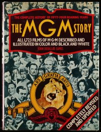 7w173 MGM STORY: THE COMPLETE HISTORY OF FIFTY ROARING YEARS hardcover book 1979 1,723 films!