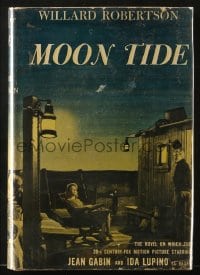 7w075 MOONTIDE Triangle Books movie edition hardcover book 1942 Ida Lupino, Jean Gabin, Fritz Lang