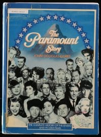 7w179 PARAMOUNT STORY hardcover book 1987 complete history of the studio & 2,805 films!