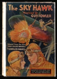 7w099 SKY HAWK Grosset & Dunlap movie edition hardcover book 1930 Helen Chandler, Llewellyn Hughes
