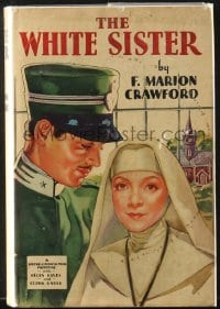 7w117 WHITE SISTER Grosset & Dunlap movie edition hardcover book 1933 Clark Gable & Helen Hayes!