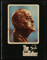 7w513 GODFATHER souvenir program book 1972 Marlon Brando in Francis Ford Coppola crime classic!