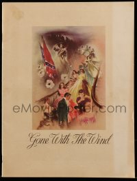 7w517 GONE WITH THE WIND souvenir program book 1939 Margaret Mitchell's story of the Old South!