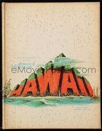 7w533 HAWAII souvenir program book 1966 Julie Andrews, written by James A. Michener!
