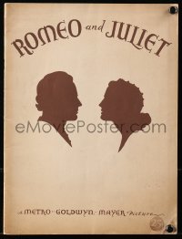7w629 ROMEO & JULIET souvenir program book 1936 Norma Shearer, Leslie Howard, William Shakespeare