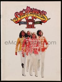 7w641 SGT. PEPPER'S LONELY HEARTS CLUB BAND souvenir program book 1978 The Beatles, Bee Gees!