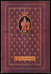 7w688 VAGABOND KING souvenir program book 1930 Dennis King, Jeanette MacDonald, Warner Oland