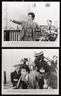 7w719 AND JUSTICE FOR ALL presskit w/ 17 stills 1979 Norman Jewison, Al Pacino is out of order!