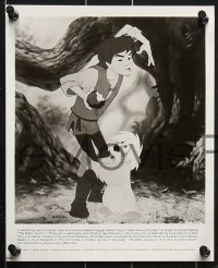 7w733 BLACK CAULDRON presskit w/ 9 stills 1985 first Walt Disney CG, Wenzel cover art!