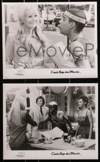 7w744 CAN'T STOP THE MUSIC presskit w/ 20 stills 1980 The Village People, Perrine, Bruce Jenner!